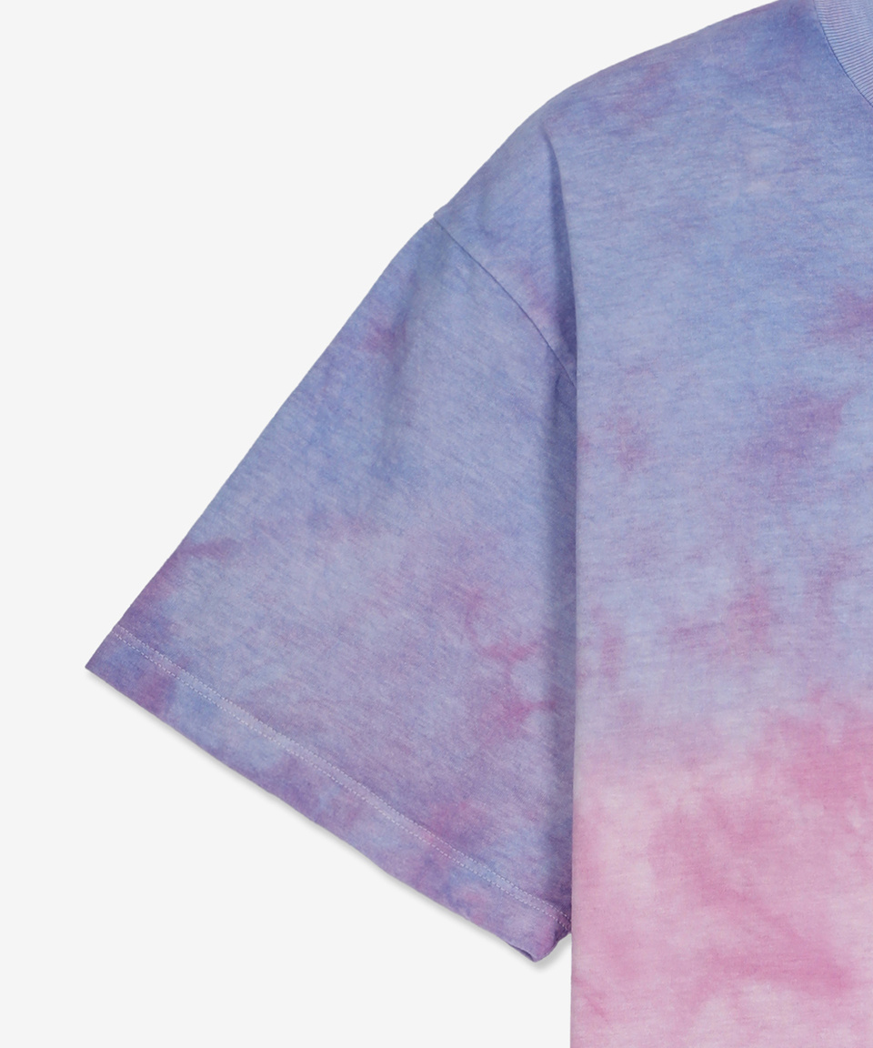 ★ARIES★ Desert Trip Deep Dye Short Sleeve T-Shirt Blue CTA MUSINSA公式 | ARIES Desert Trip Deep Dye Short Sleeve T