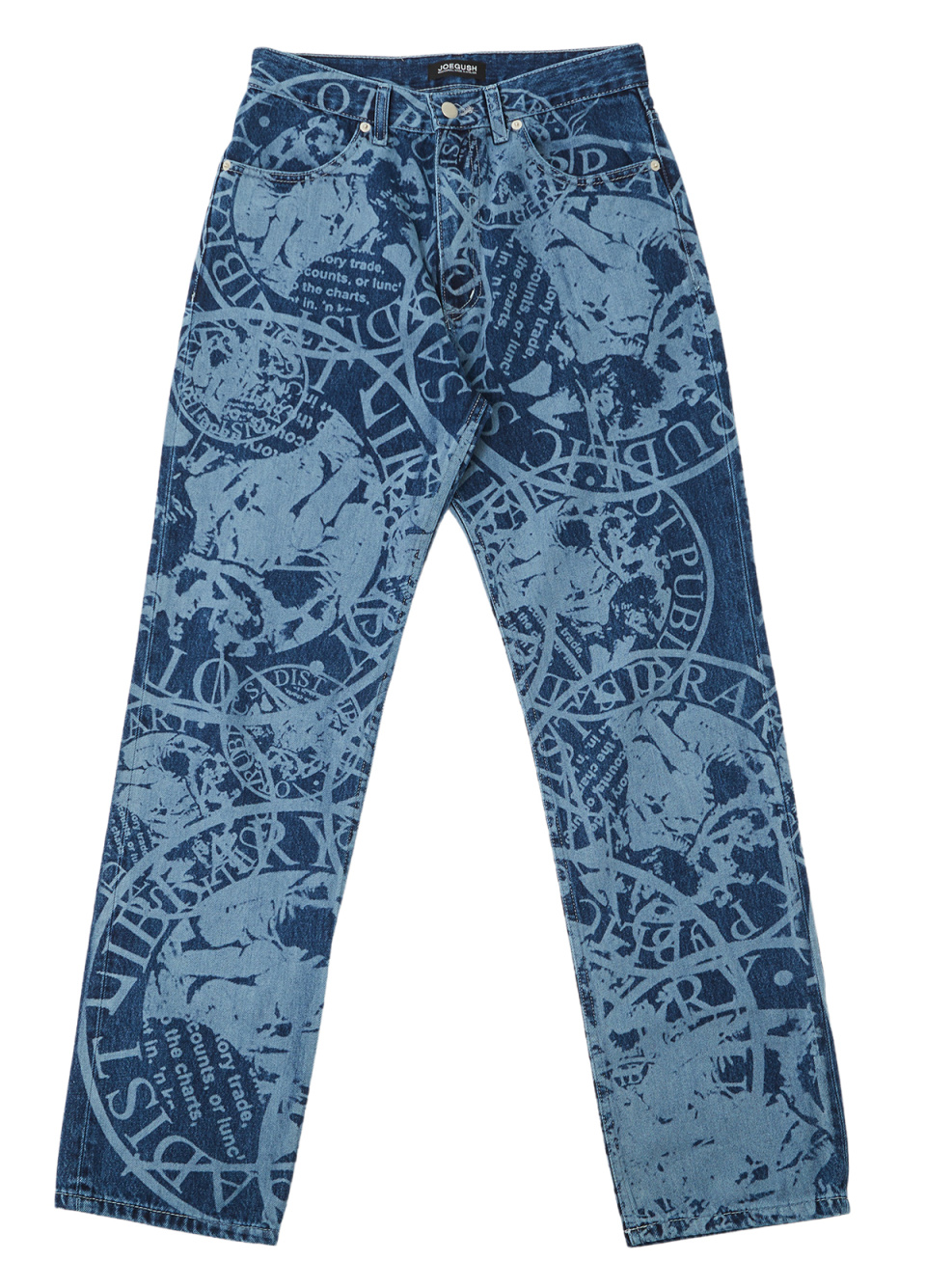 조거쉬(JOEGUSH) Laser Library Jeans (Deep blue) - 사이즈 & 후기 | 무신사