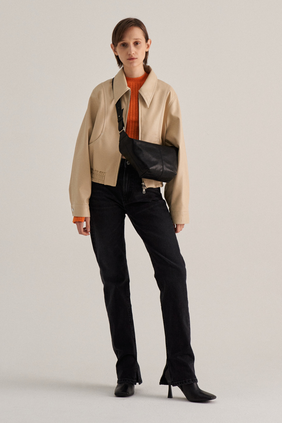 MUSINSA | MUNIER Rider Sling Bag - Black