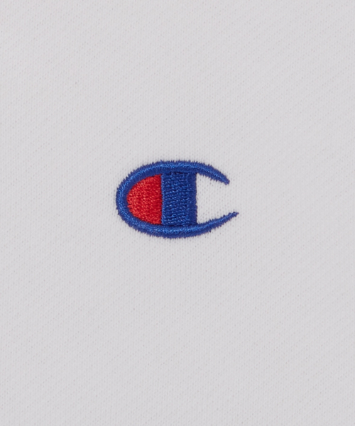 베이직 C로고 후드 집업 White