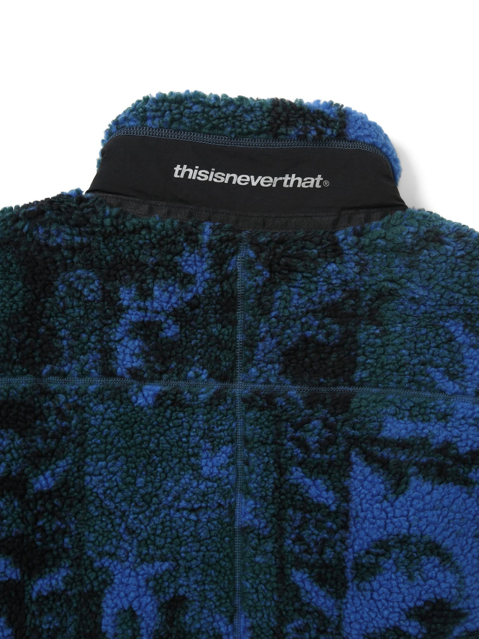 SP Sherpa Fleece Jacket Blue 상세 이미지 4