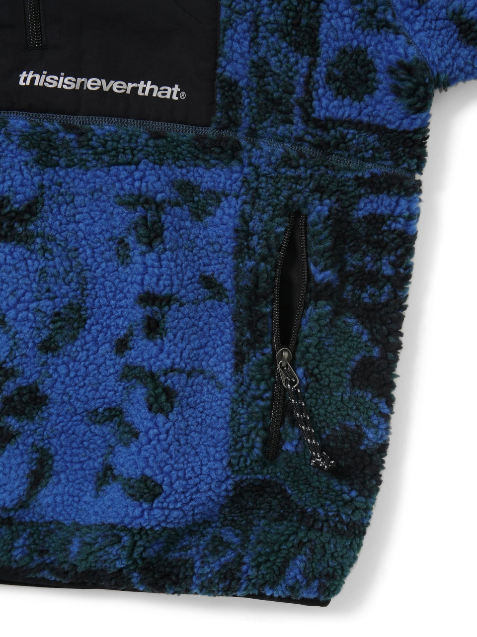 SP Sherpa Fleece Jacket Blue 상세 이미지 6