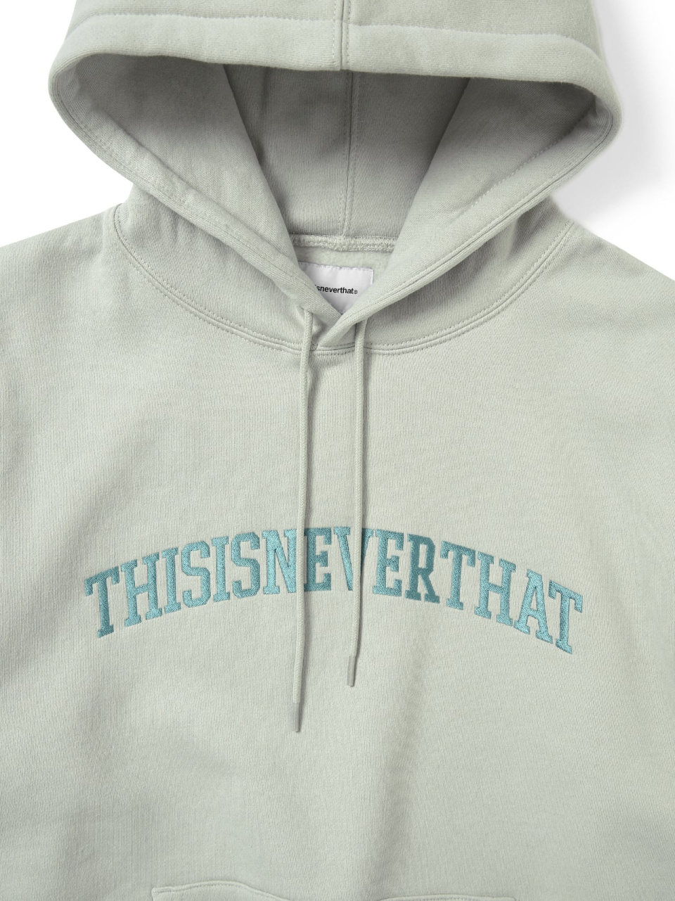 디스이즈네버댓(THISISNEVERTHAT) Arch-Logo Hoodie Stone