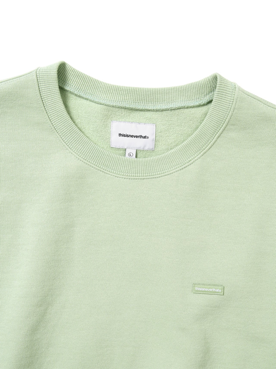 【THISISNEVERTHAT】T.N.T. Classic HDP Crewneck Light Green MUSINSA | thisisneverthat® TNT Classic HDP Crewneck Light Green
