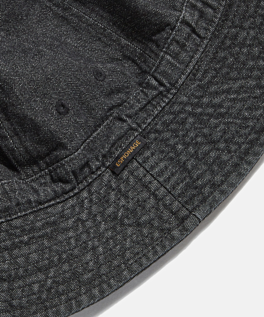 ハット ESPIONAGE Over Fatigue Hat Denim ver Light Black 20230828-01 MUSINSA | ESPIONAGE Over Fatigue Hat (Denim ver.) Light Black