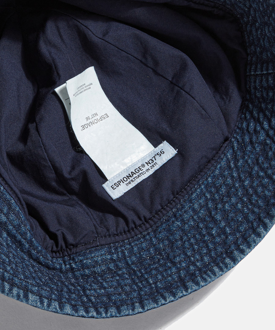 ハット ESPIONAGE Over Fatigue Hat Denim ver Dark Indigo 20230828-02 MUSINSA | ESPIONAGE Over Fatigue Hat (Denim ver.) Dark Indigo