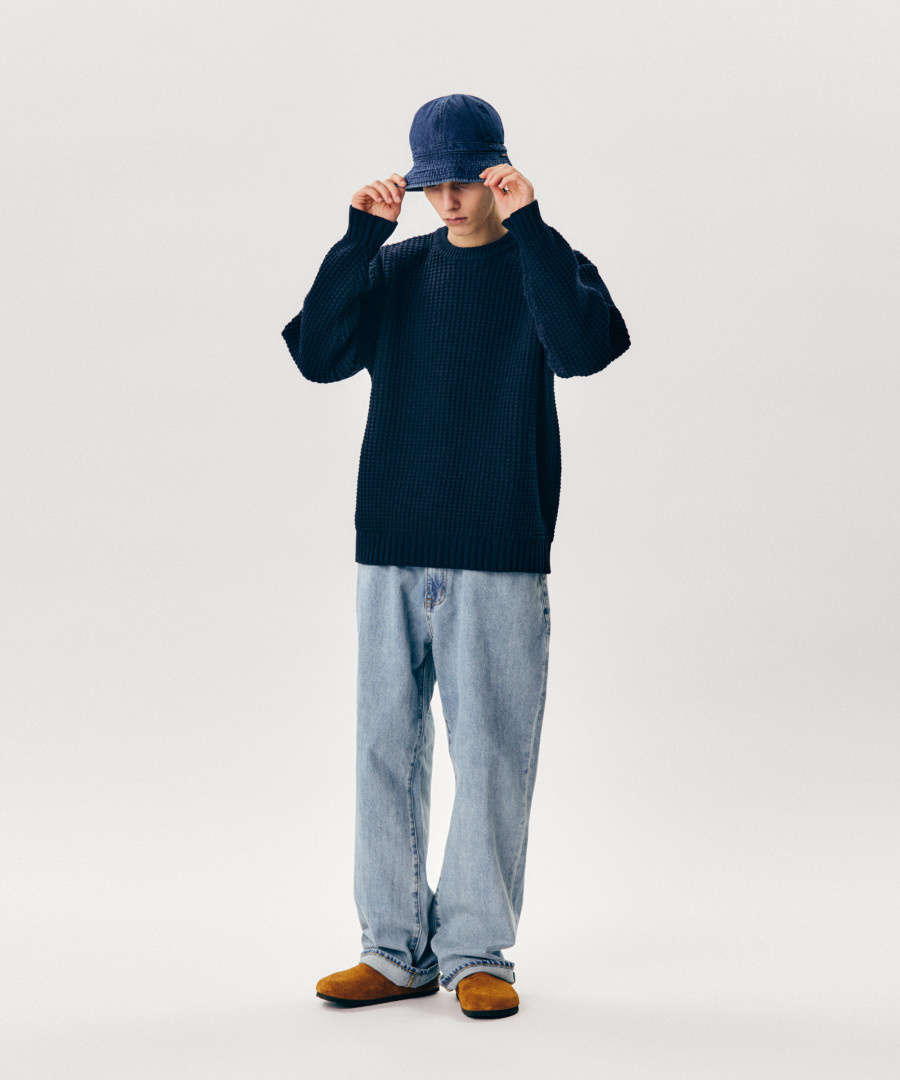 ハット ESPIONAGE Over Fatigue Hat Denim ver Dark Indigo 20230828-02 MUSINSA | ESPIONAGE Over Fatigue Hat (Denim ver.) Dark Indigo