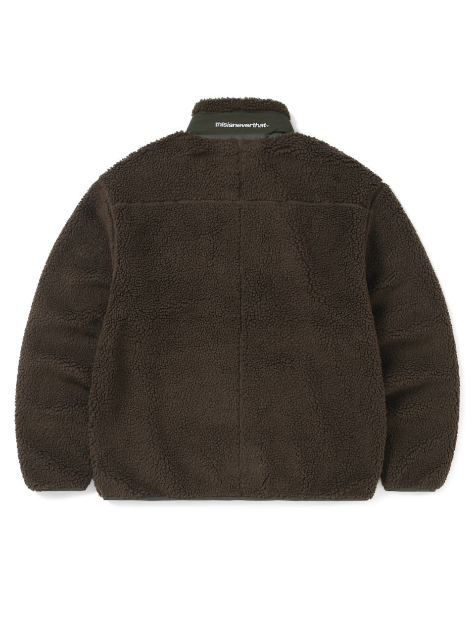 SP Sherpa Fleece Jacket Brown 상세 이미지 8