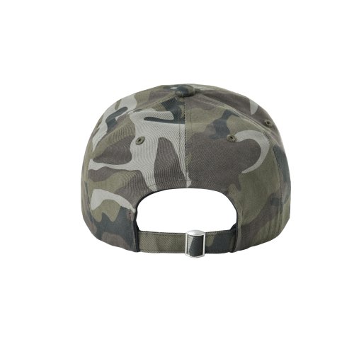 WEB LOGO CAMO 5 PANNEL CAP - [GREEN]