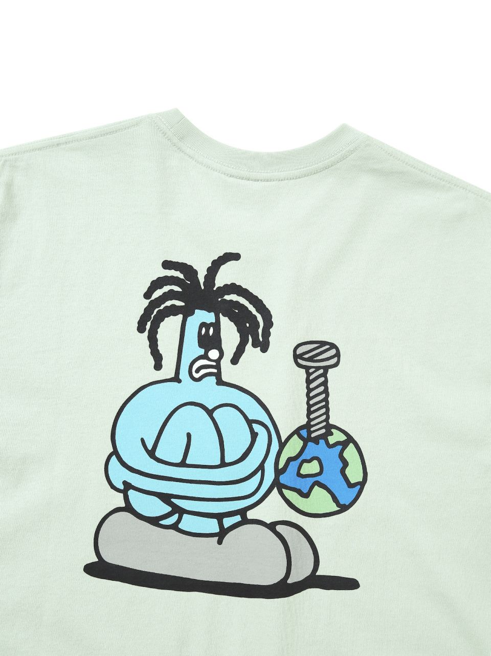 ★thisisneverthat★ TNT SN Earth Tee PALE MINT SN233TTSST01P MUSINSA | thisisneverthat® TNT SN Earth Tee PALE MINT