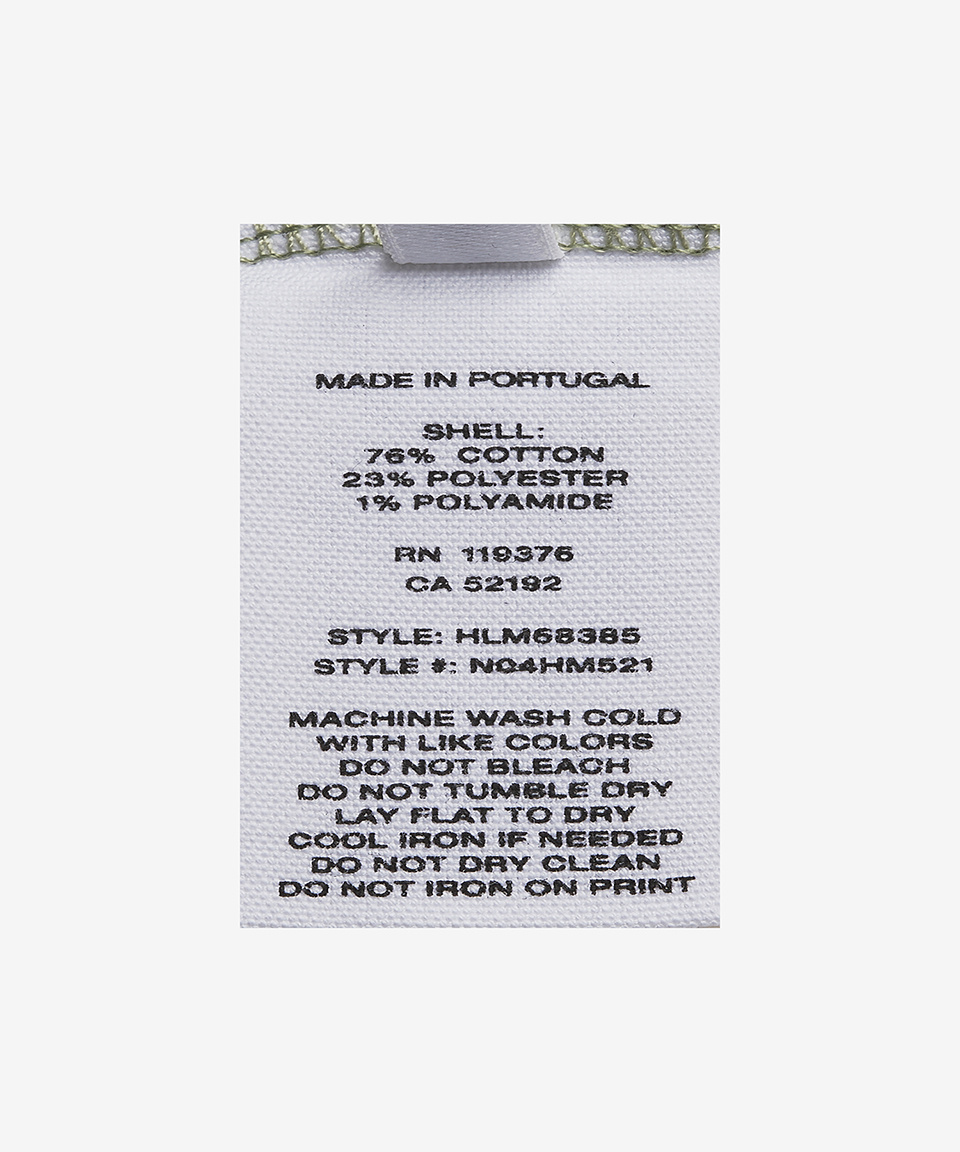 MUSINSA | HELMUT LANG Logo Pocket Short-Sleeved T-shirt