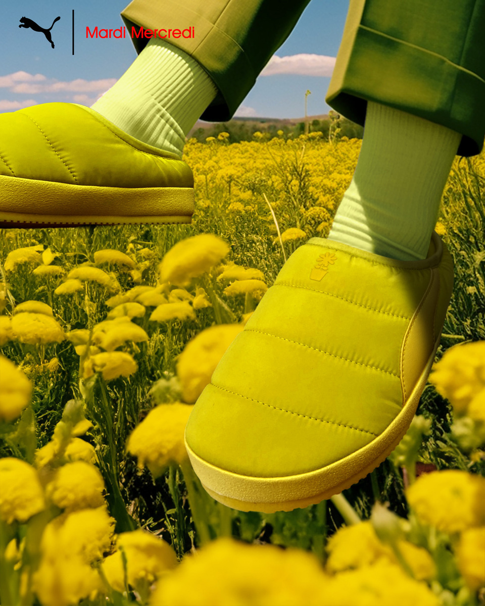 푸마(PUMA) 푸마×마르디 메크르디 터프 페디드 - 네온 옐로우 - 396260-02