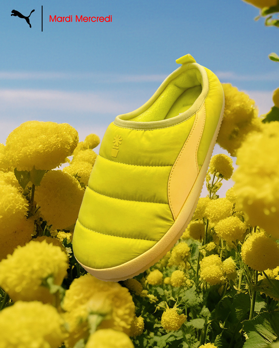 Mardi Mercredi x PUMA Tuff Padded - NEON YELLOW