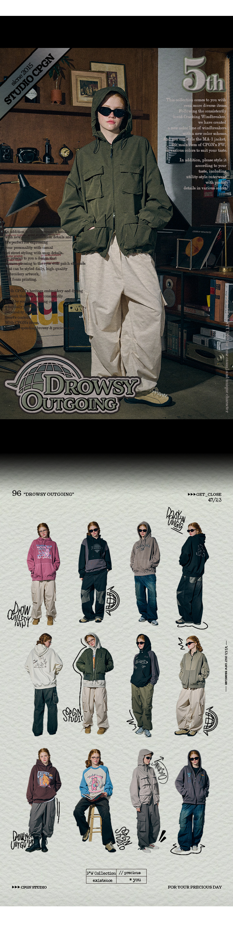 [CPGN STUDIO ]★Wide Big Cargo Dart Pants MUSINSA | CPGN STUDIO Wide Big Cargo Dart Pants Cream