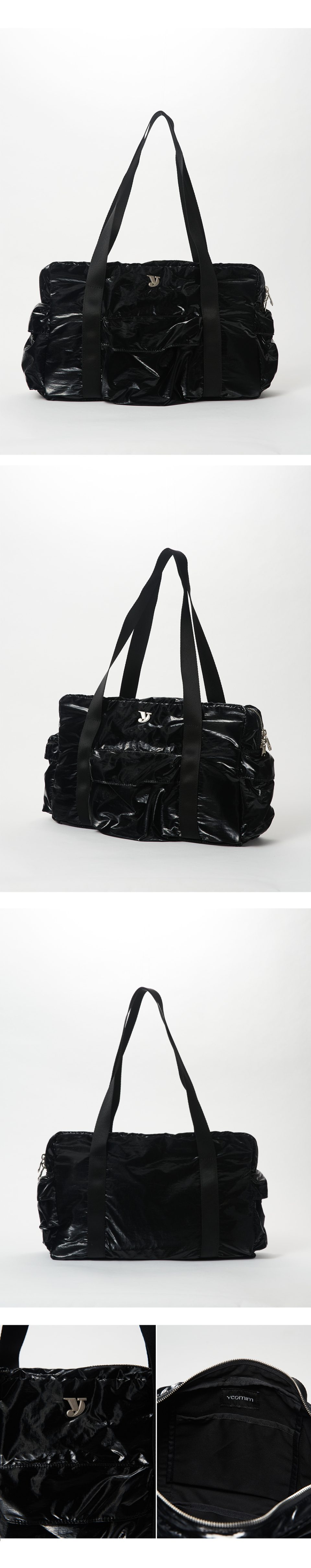 ◆yeomim◆weekend bag (black)★春迎え ウィークエンドバッグ（ブラック） | YEOMIM | HANA(ハナ)