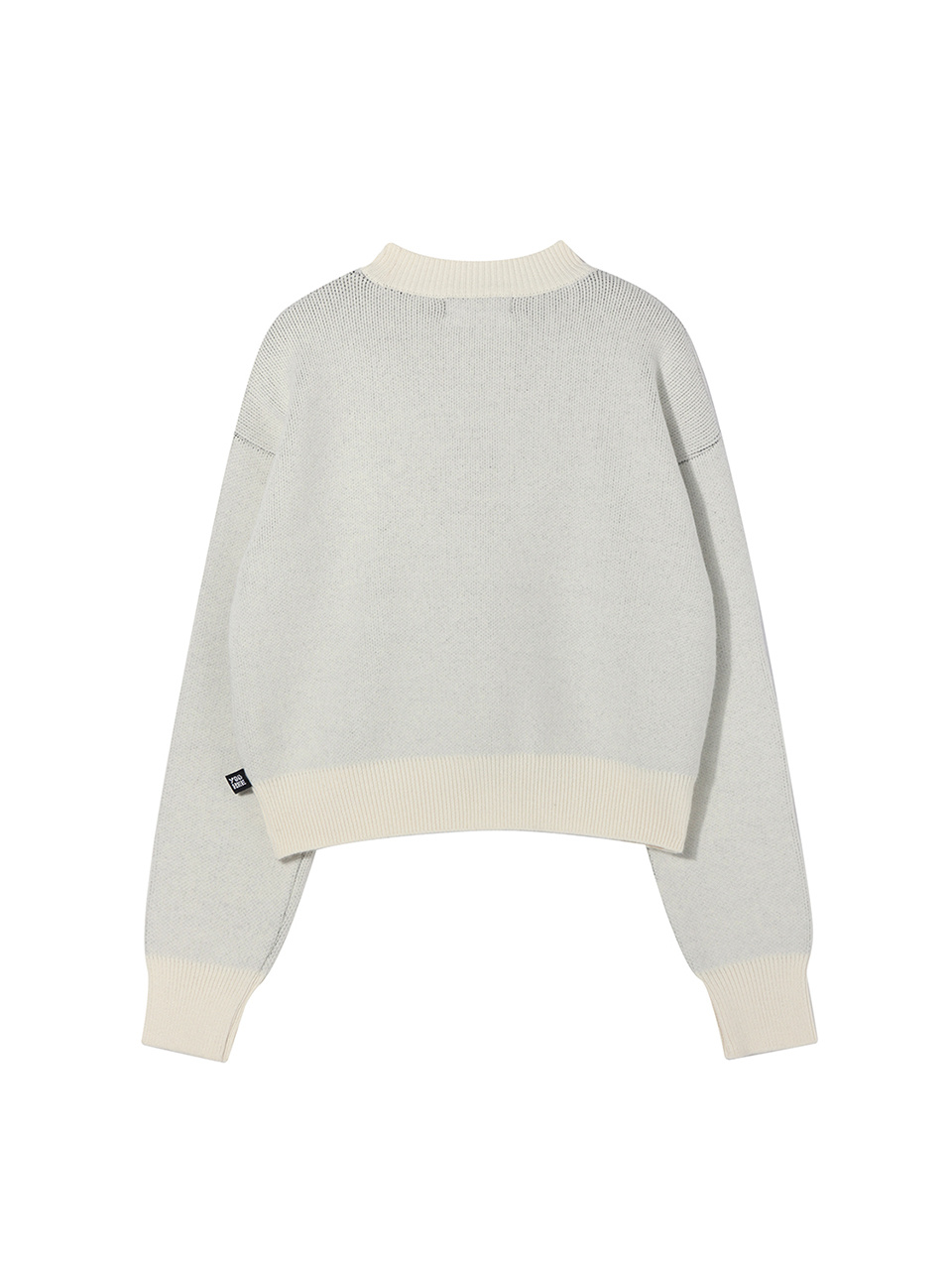 유희(YOUHEE) YOUHEE LETTERING PULLOVER KNIT IVORY