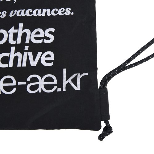 Web Logo Gym Sack -[BLACK]