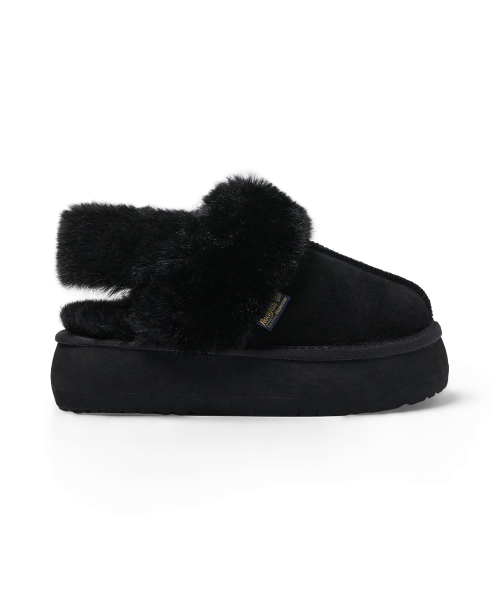 CLOUDY PLATFORM FUR SLINGBACKS - 6 colors
