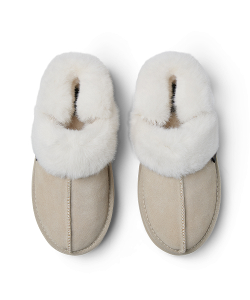 CLOUDY PLATFORM FUR SLINGBACKS - 6 colors