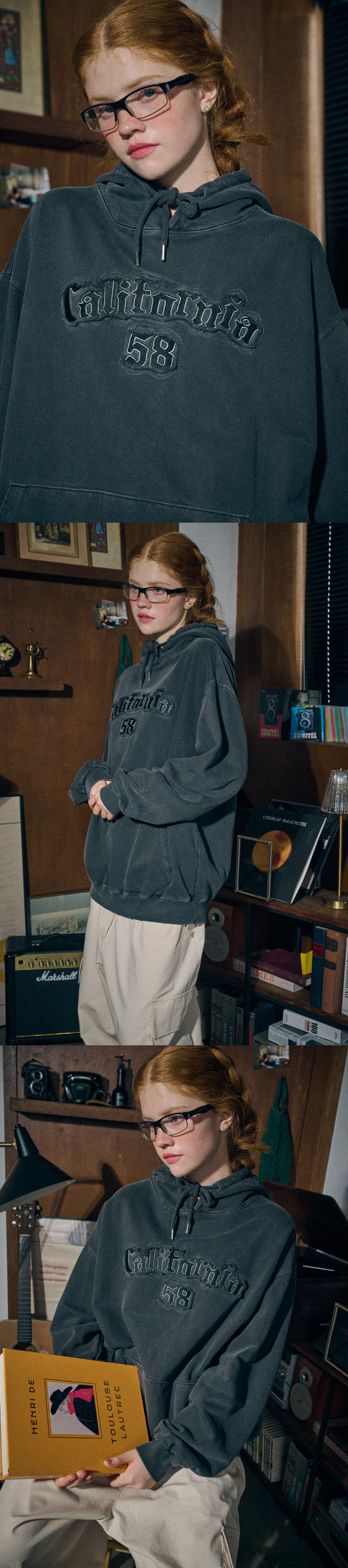 [CPGN STUDIO ]★California Pigment Hoodie Designer fashion, Seoul-fully created | W Concept
