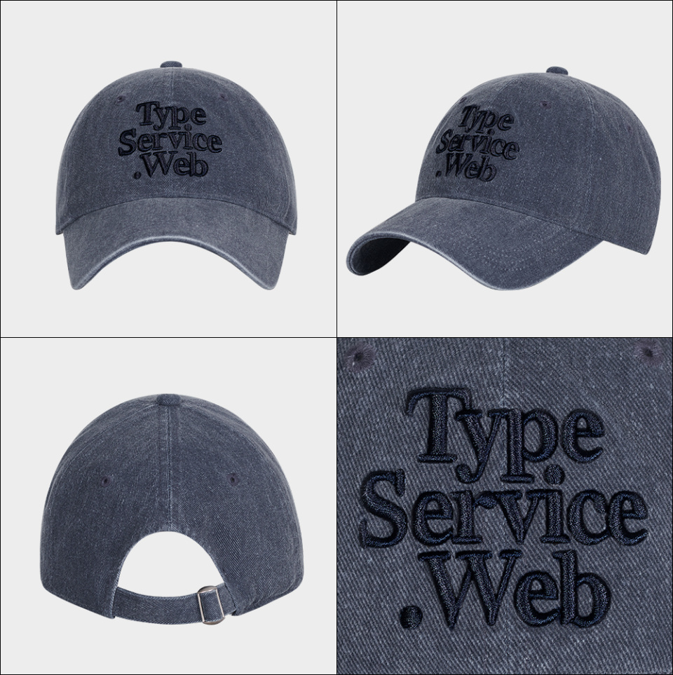 ●typeservice● Typeservice Web Cap  Blue COTA01RBF Typeservice Web Cap [Sky Blue] - 타입서비스