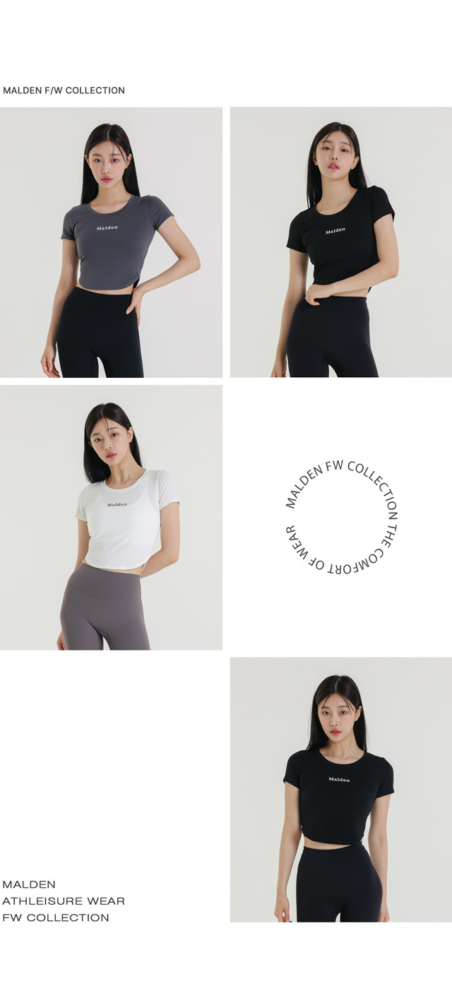 COTTON-LIKE CROP SHORT SLEEVE - 3 COLORS 