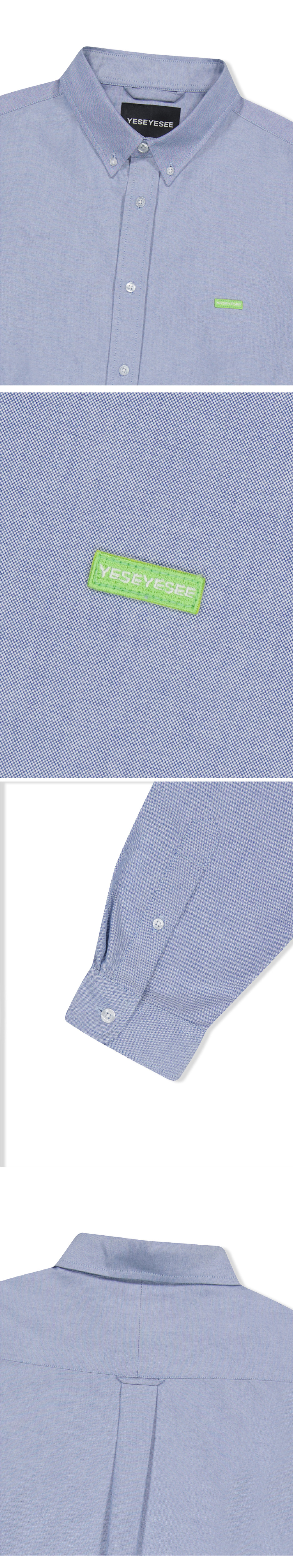 スウェット・トレーナー YESEYESEE YES Oxford Shirt Sky blue YS233WSHTL03SKB MUSINSA | YESEYESEE YES Oxford Shirt Sky blue