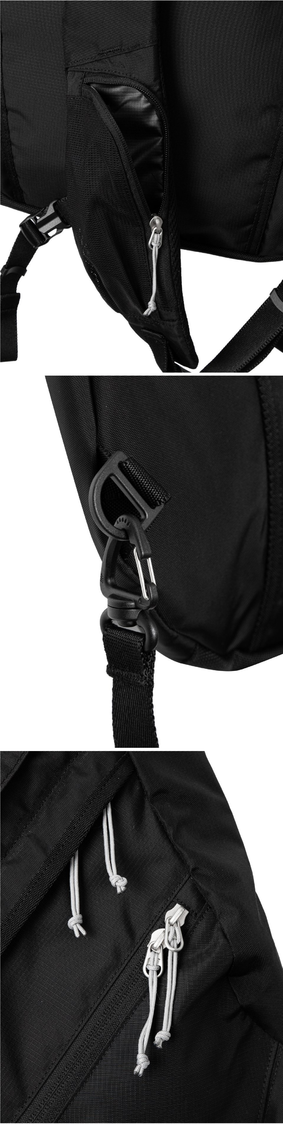 MUSINSA公式 | YESEYESEE YES Contour Sling Bag Black