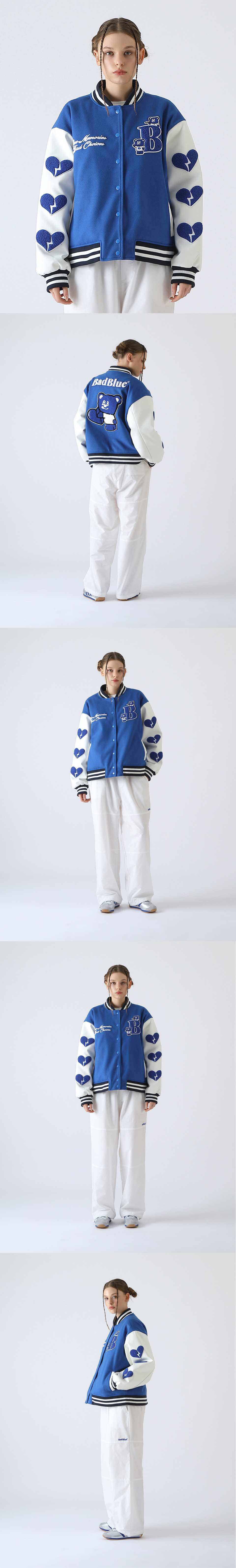 【Bad Blue】BadBear Varsity Jacket(2月まで) Bad Blue】BadBear Varsity Jacket(2月まで) BadBear Varsity