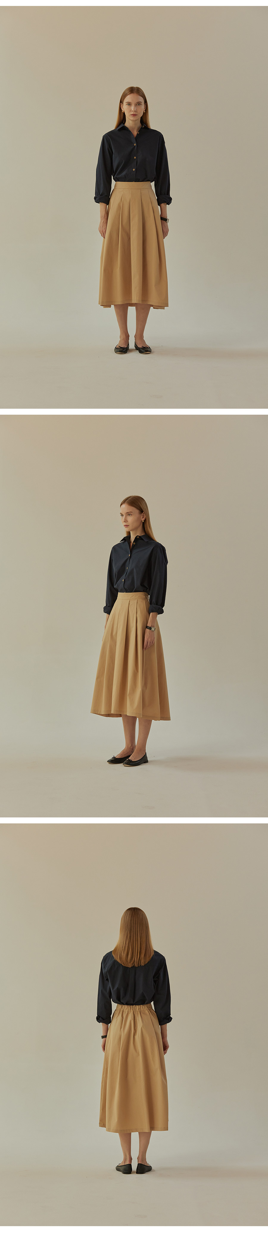 ◎mangomanyplease◎ KIKO FLARE SKIRT (2colors) 망고매니플리즈(MANGO MANY PLEASE) KIKO FLARE SKIRT (2colors
