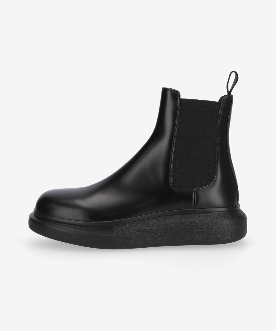 MUSINSA | ALEXANDER McQUEEN Hybrid Chelsea Boots - Black