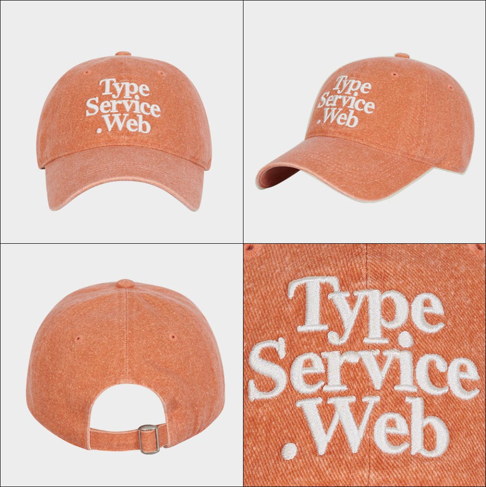 ●typeservice● Typeservice Web Cap Light Orange COTA01LOF MUSINSA | TYPESERVICE Typeservice Web Cap [Light Orange]