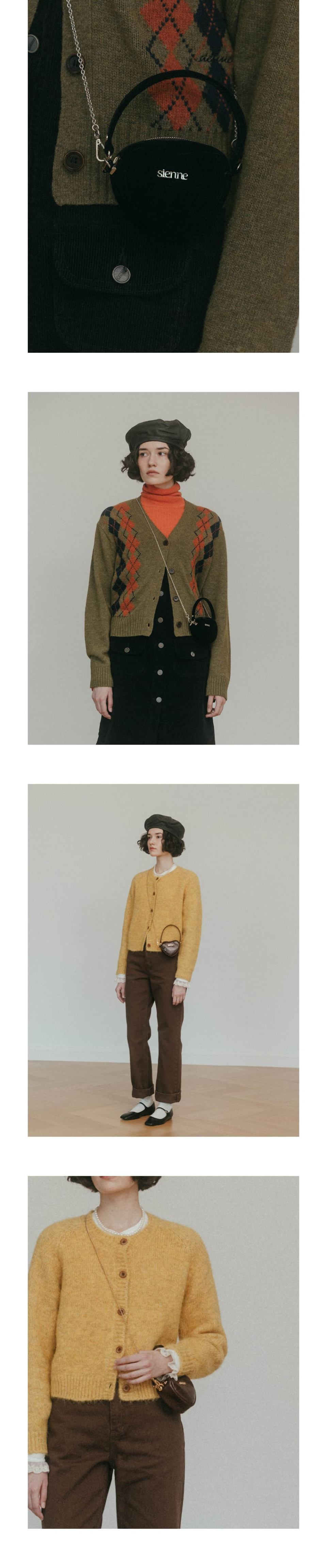 MUSINSA | SIENNE Sienne Love Velvet Bag (Black)