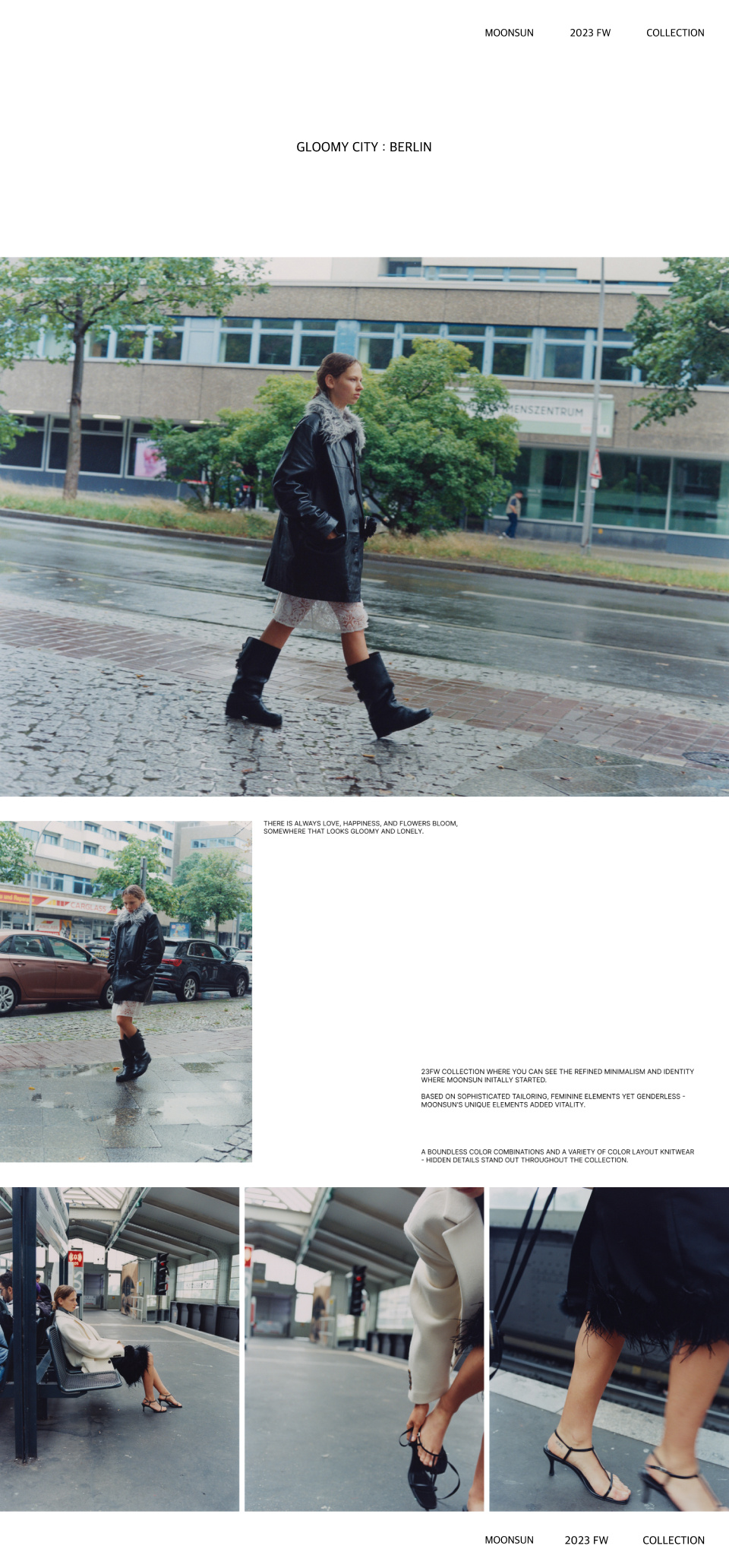 MUSINSA公式 | MOONSUN UNISEX, Danke Hairy Stripe Knit Vest