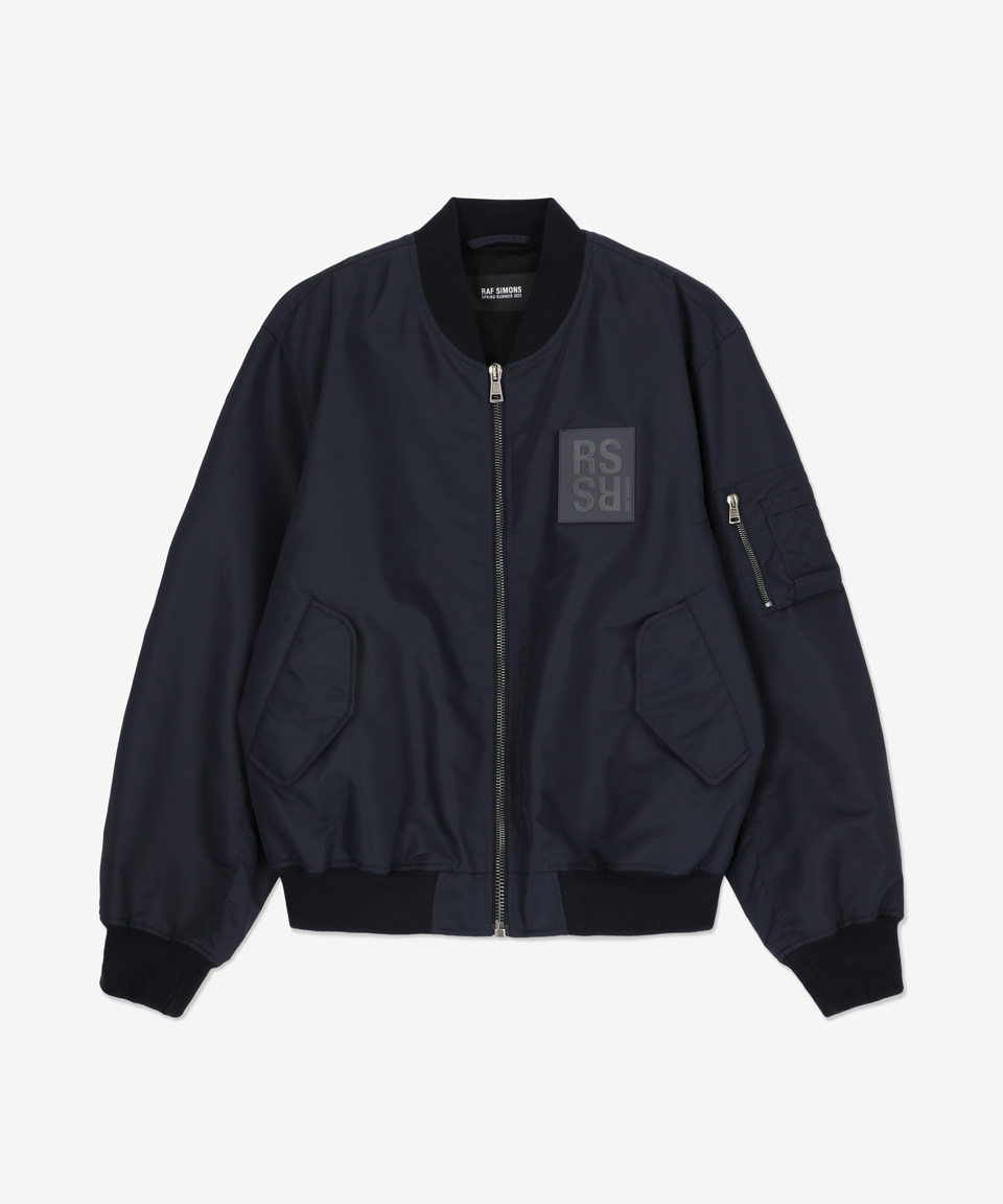 ジャケット RAF SIMONS SS22 LOGO PATCH JACKET (221-543_100320034) RAF SIMONS SS22 LOGO PATCH JACKET (221-543_100320034) (RAF