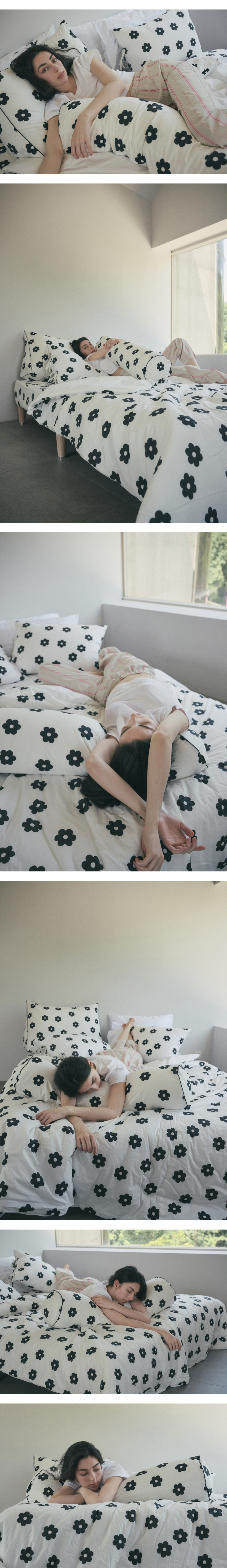 60수 고밀도로 제작되어 내구성이 좋고 부드럽습니다.