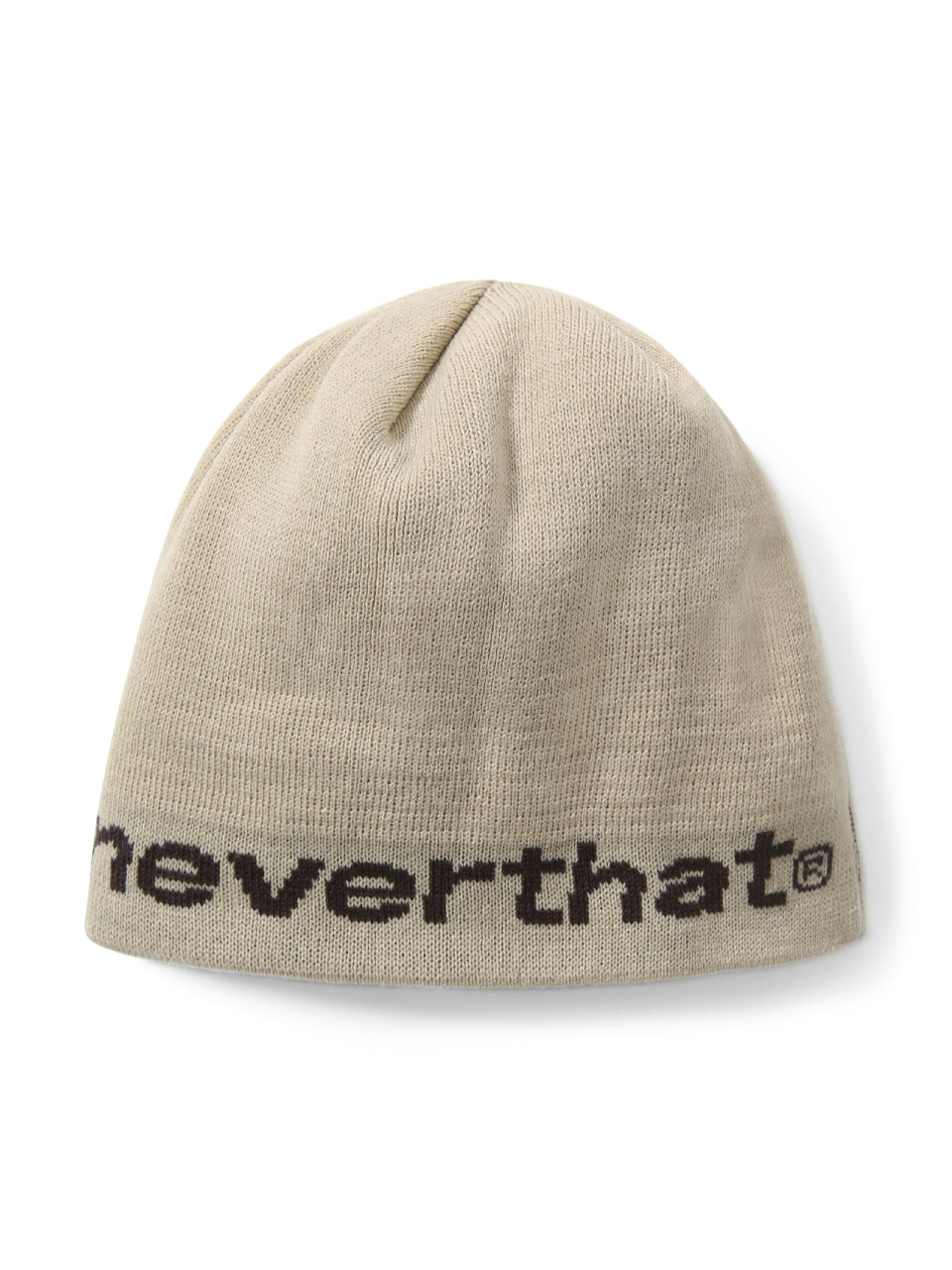MUSINSA | thisisneverthat® SP-Logo No Cuff Beanie Beige