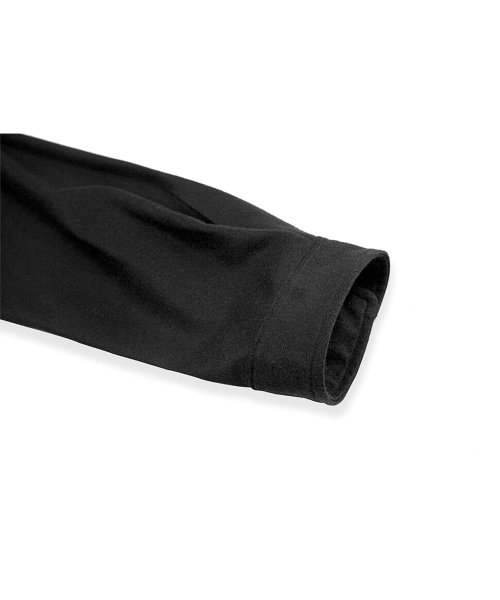 OVERSIZED SHIRT, BLACK