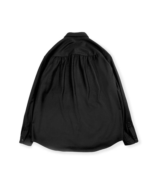 OVERSIZED SHIRT, BLACK