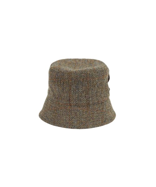 Harris Tweed Bucket Hat, Olive
