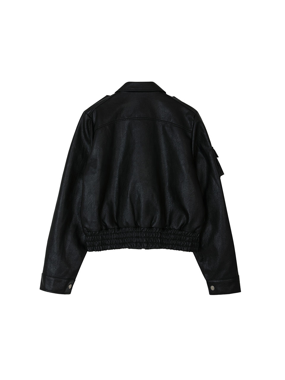 ☆送料・関税込☆Bohemian Seoul★LEATHER BOMBER JUMPER★ Oversized Leather Bomber Jacket, 90's Leather Bomber Jacket