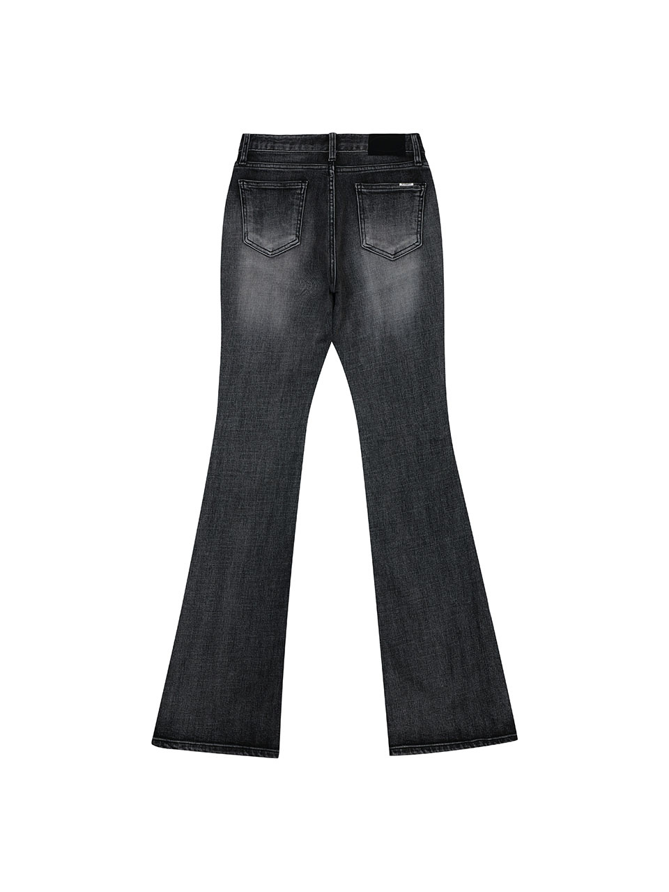 ☆関税込☆Bohemian Seoul★FRONT POCKET BOOTS CUT DENIM PANTS BOHEMIAN SEOUL] FRONT POCKET BOOTS CUT DENIM PANTS, GRAY