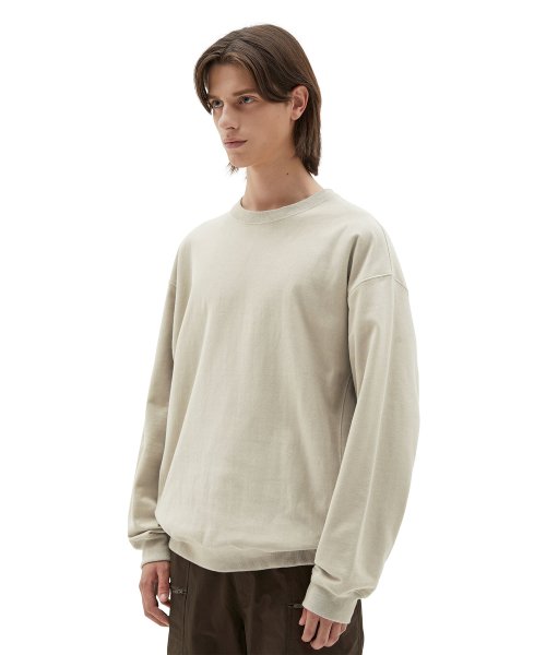 22fw Sweat Shirt, Light Beige