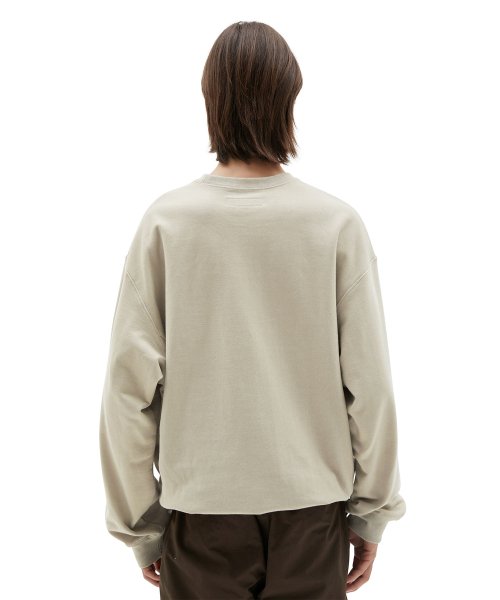 22fw Sweat Shirt, Light Beige