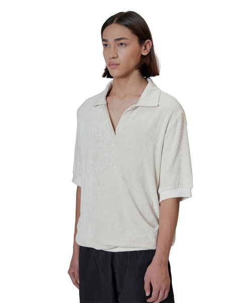 Terry Polo Shirt, Off White