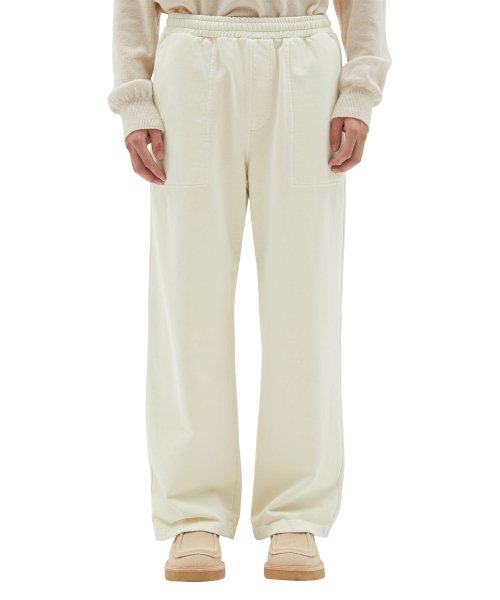 Fatigue Sweat Pants, Light Yellow