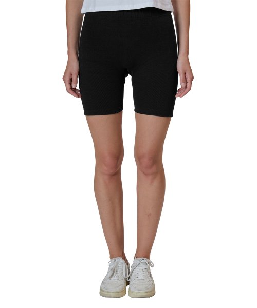 W Biker Shorts, Black