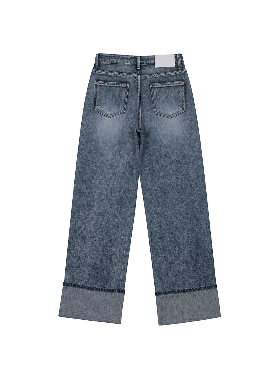 보헤미안 서울(BOHEMSEO) WIDE ROLLUP DENIM PANTS - 사이즈
