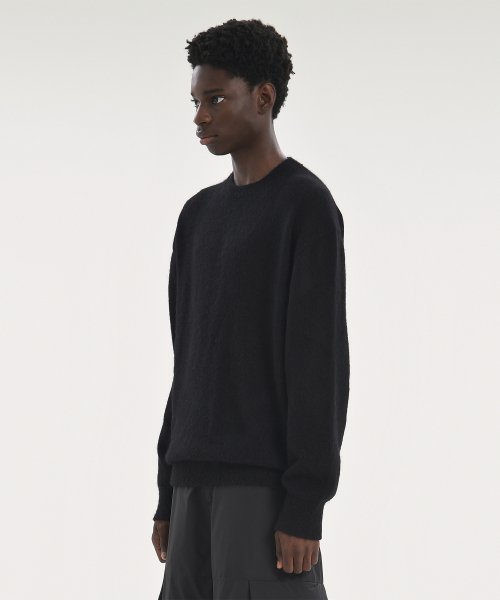 Alpaca Sweater, Black