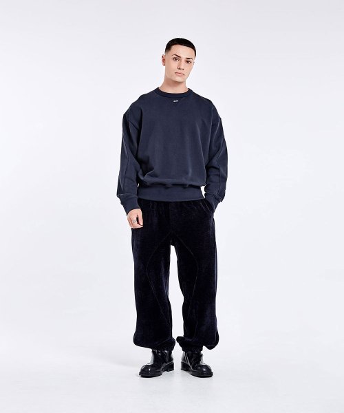 Triangle sweatpants - Navy